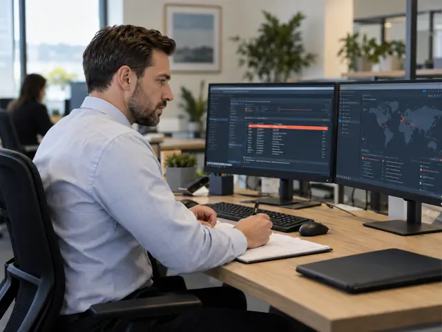 Analyst reviewing a cloud security alert and planning a response